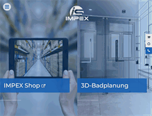 Tablet Screenshot of impex.at
